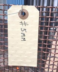 Wire mesh screen 5.0 EU-7500 M&M